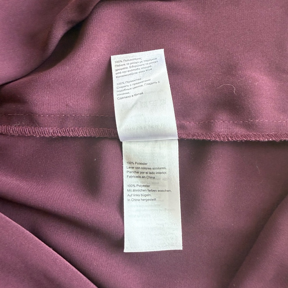 Warehouse Deep Purple Wrap Midi Dress - Picture 4 of 16